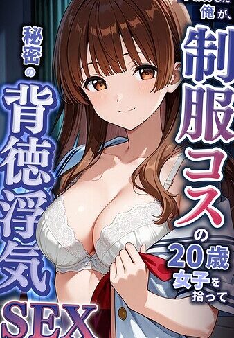 【とろとろコミック】プロポーズに失敗した俺が、制服コスの20歳女子を拾って秘密の背徳浮気SEXした話 モザイク版❤購入ページへ